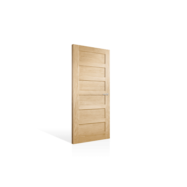 Corinthian Moda White Oak AMOD 14 Internal Door - Supplied & Installed - Just Doors QLD
