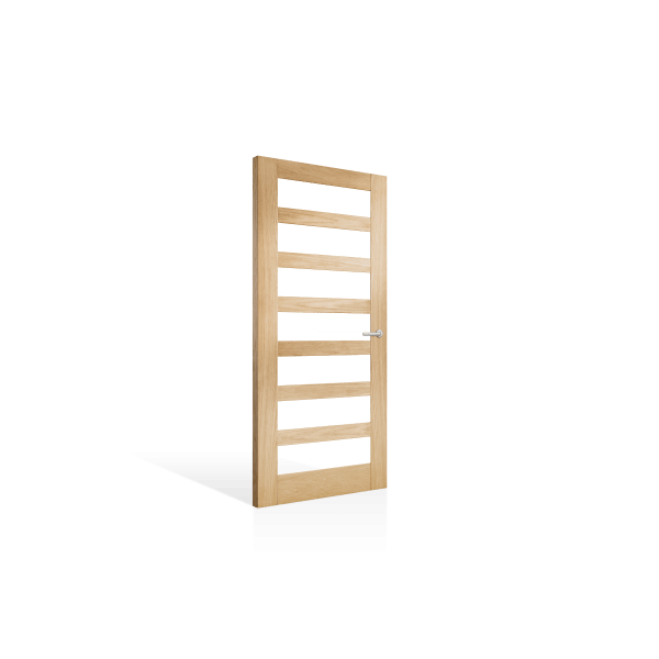 Corinthian Moda White Oak AMOD 15G Internal Door - Supplied & Installed - Just Doors QLD