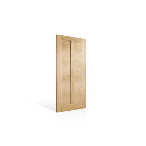 Corinthian Moda White Oak AMOD 16 Internal Door - Supplied & Installed - Just Doors QLD