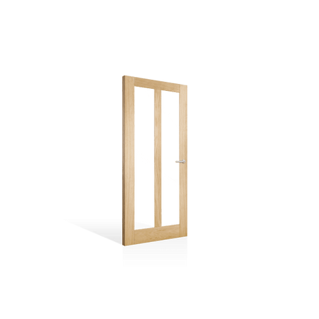 Corinthian Moda White Oak AMOD 16G Internal Door - Supplied & Installed - Just Doors QLD
