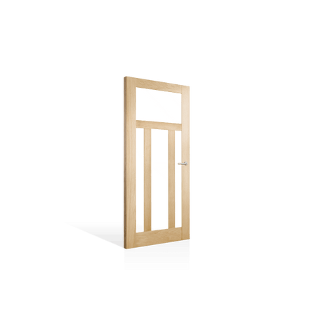Corinthian Moda White Oak AMOD 20G Internal Door - Supplied & Installed - Just Doors QLD