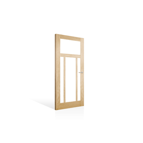 Corinthian Moda White Oak AMOD 21G Internal Door - Supplied & Installed - Just Doors QLD