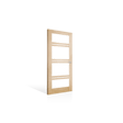 Corinthian Moda White Oak AMOD 22G Internal Door - Supplied & Installed - Just Doors QLD