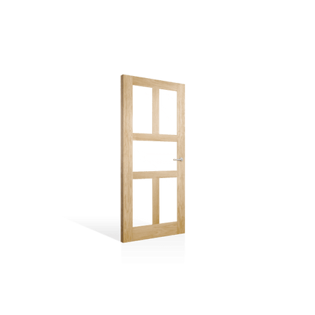 Corinthian Moda White Oak AMOD 23G Internal Door - Supplied & Installed - Just Doors QLD