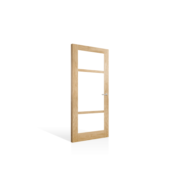 Corinthian Moda White Oak AMOD 2G Internal Door - Supplied & Installed - Just Doors QLD
