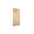 Corinthian Moda White Oak AMOD 4 Internal Door - Supplied & Installed - Just Doors QLD