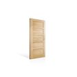 Corinthian Moda White Oak AMOD 5 Internal Door - Supplied & Installed - Just Doors QLD