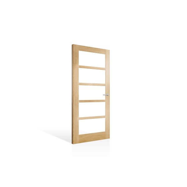 Corinthian Moda White Oak AMOD 5G Internal Door - Supplied & Installed - Just Doors QLD