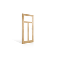 Corinthian Moda White Oak AMOD 6G Internal Door - Supplied & Installed - Just Doors QLD