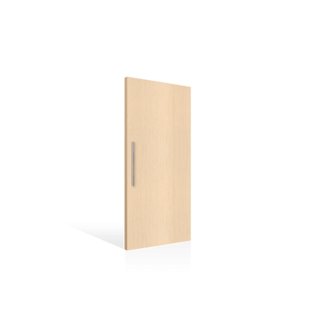 Corinthian OAK White Oak Veneer Flush External Door - Supplied & Installed - Just Doors QLD