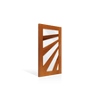 Corinthian Sunburst SUN WS GL Entrance Door - Supply Only - Just Doors QLD