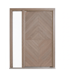 Diamond Pattern Timber Door – SP-Diamond – WS Wide Style 2040 & 2340mm – Pre-Hung