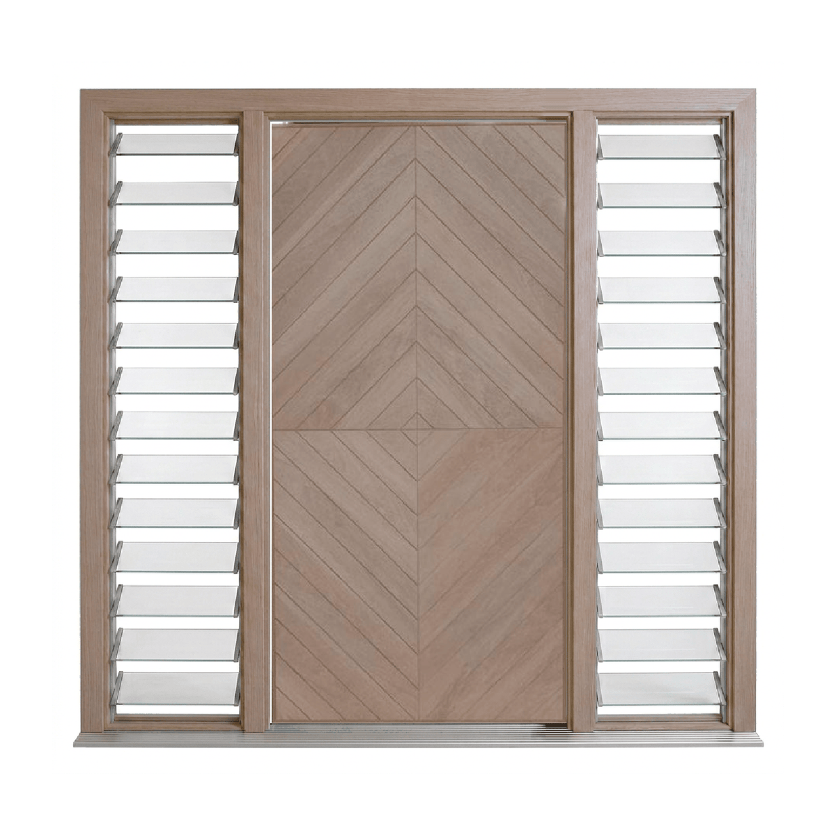 Diamond Pattern Timber Door – SP-Diamond – WS Wide Style 2040 & 2340mm – Pre-Hung