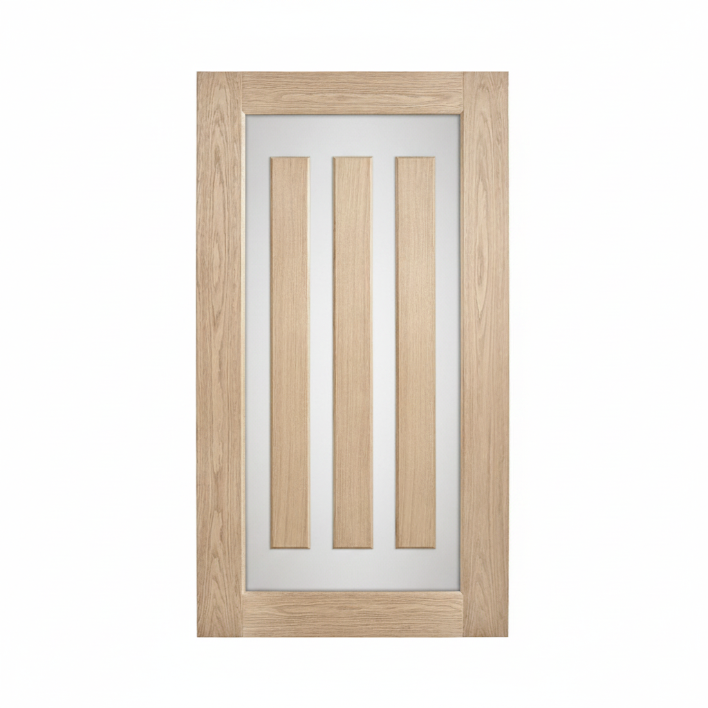 Door frosted glass no handle