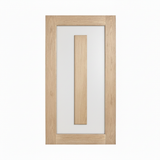 Door with frosted glass