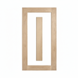 Door with handle removed