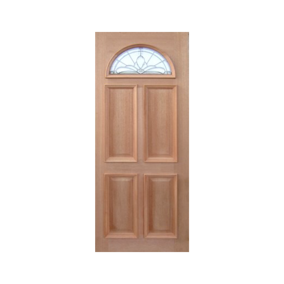 Classic Leadlight Fan Door – GD-FAN — original catalogue image