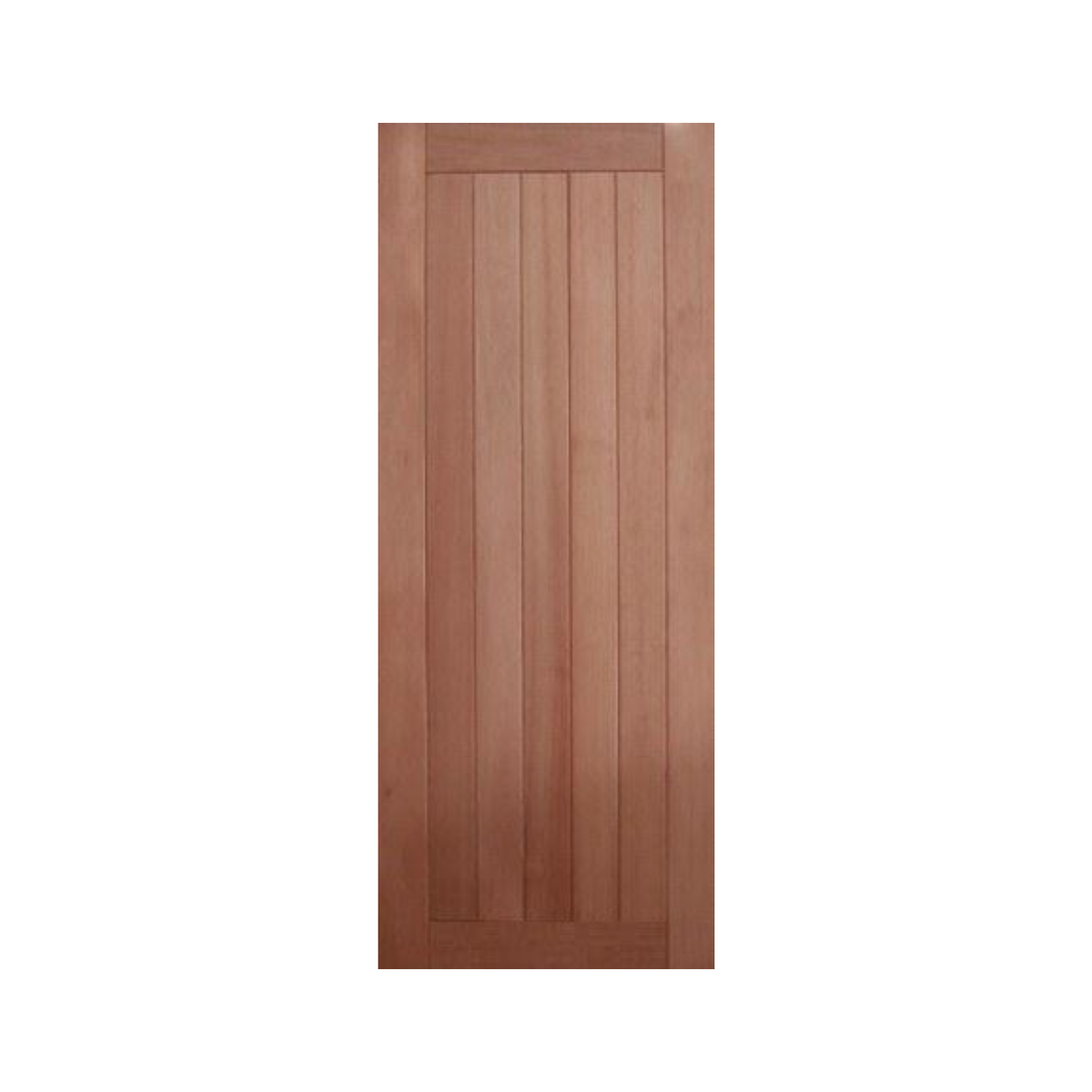 Vertical Plank Timber Entrance Door – SP-5V — original catalogue image