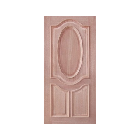 Oval Top 3 Panel Timber Door – SP-0V3P — original catalogue image