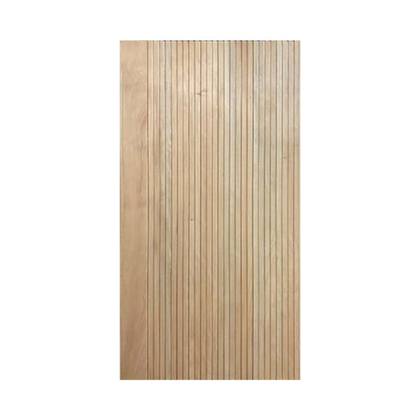 Elite 6 Vertical Timber Slat Plus (60mm Door) - Just Doors QLD