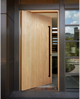 Elite 6 Vertical Timber Slat Plus (60mm Door) - Just Doors QLD