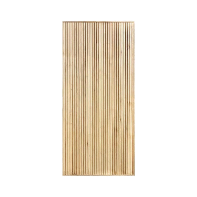 Elite 8 - Vertical Timber Slat (60mm Door) - Just Doors QLD