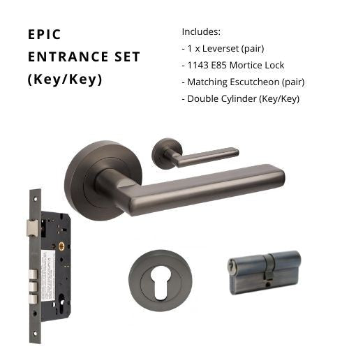 EPIC - Graphite Nickel - Just Doors QLD