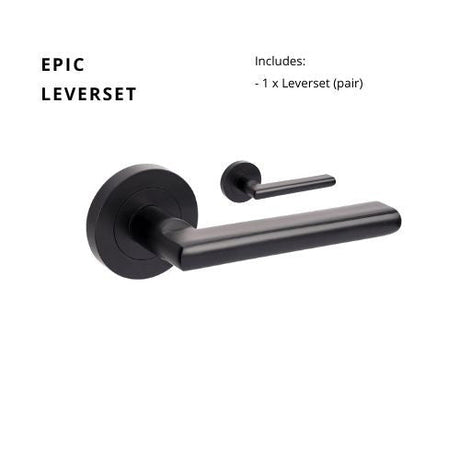 EPIC Matt Black - Just Doors QLD