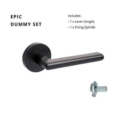 EPIC Matt Black - Just Doors QLD