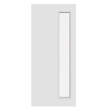FLF10SST- Vertical 1 light (Smooth) - Just Doors QLD