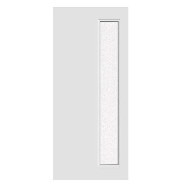 FLF10SST- Vertical 1 light (Smooth) - Just Doors QLD