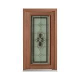 Floral Diamond Triple Glazed Leadlight Door – TG-Floral Diamond 2040mm – Pre-Hung