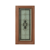 Floral Diamond Triple Glazed Leadlight Door – TG-Floral Diamond 2040mm – Pre-Hung