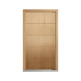 Four-Groove Timber Door 2040mm – Pre-Hung