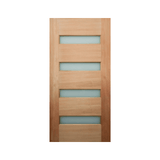 Four-Lite Horizontal Glass Timber Door 2340mm – Pre-Hung