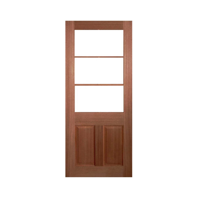 French Half 3 Lite Door 35mm - Just Doors QLD