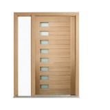 FS-H8G Glazed Timber Door 2340mm – Supplied & Installed