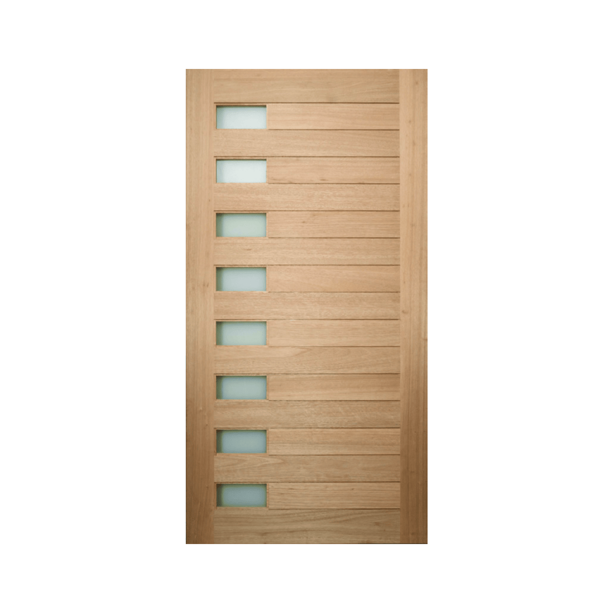 FS-H8G Glazed Timber Door 2340mm – Supplied & Installed - Just Doors QLD