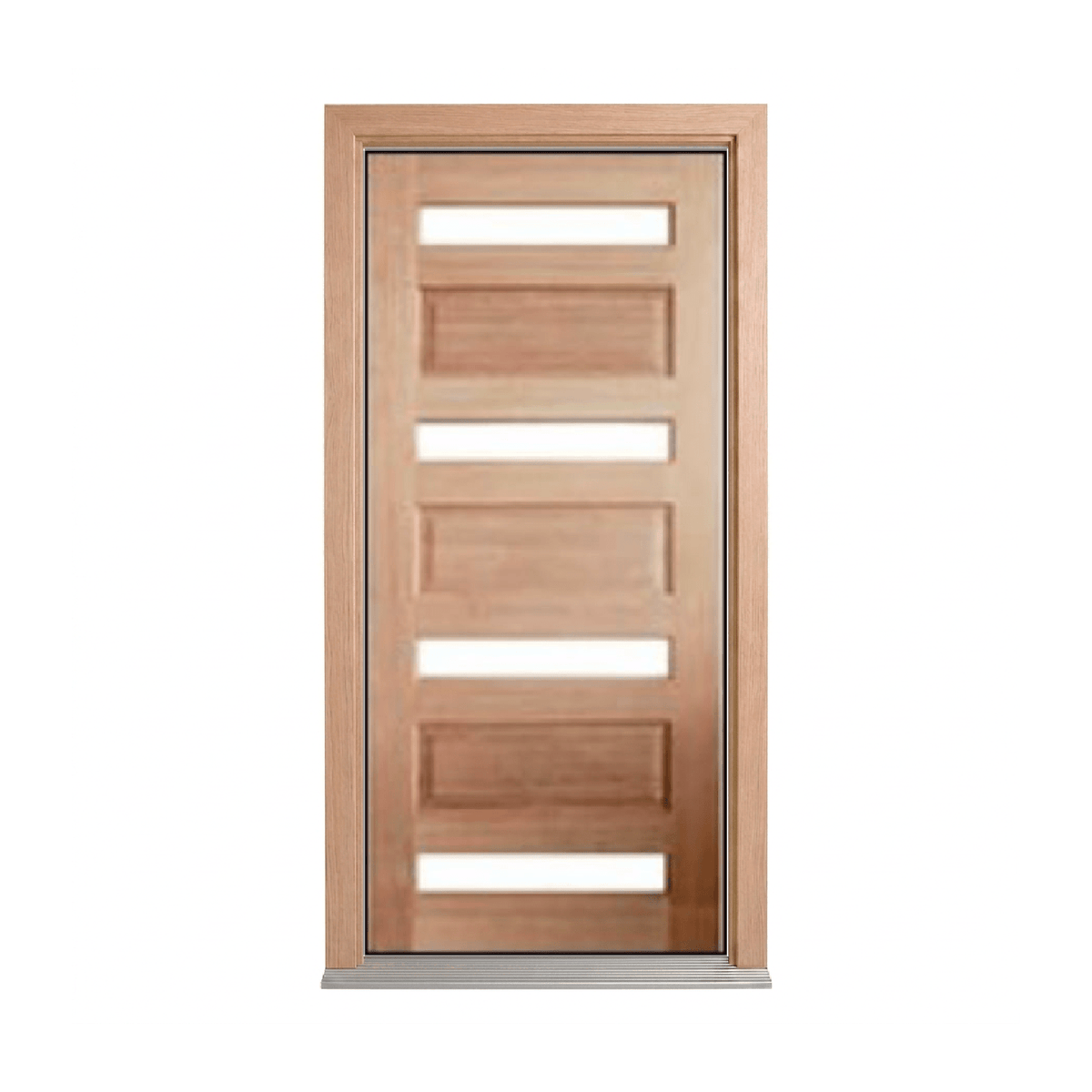 Glass Door – GD-4L3P 2040mm – Pre-Hung