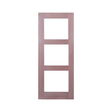 Horizontal 3 Lite Shaker Internal Glass Door – GD-SK3 - Just Doors QLD