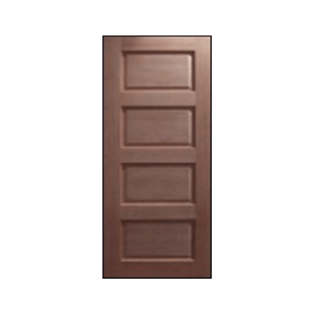 Horizontal 4 Panel Timber Door – SP-4P - Just Doors QLD