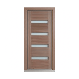 Horizontal 4 Small Glass Panel Door – GD-D4SG – WS Wide Style 2340mm – Supplied & Installed