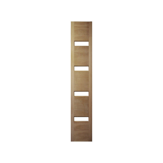 Horizontal 4 Small Glass Panel Sidelight – SL-D4SG - Just Doors QLD