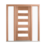 Horizontal 5 Panel Glass Door – GD-D5 2040mm – Supplied & Installed