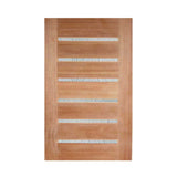 Horizontal 6LS Timber Door - Just Doors QLD