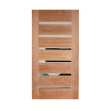 Horizontal 6LS Timber Door - Just Doors QLD