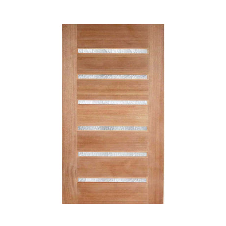 Horizontal 6LS Timber Door - Just Doors QLD