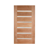 Horizontal 6LS Timber Door - Just Doors QLD