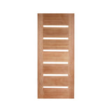 Horizontal 6LS Timber Door - Just Doors QLD