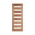 Horizontal 7 Lite Timber Door - Just Doors QLD